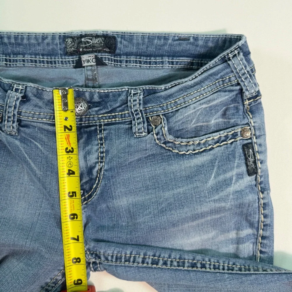 Silver Jeans Co Aiko Mid Bootcut Jeans‎ Medium Wash Blue W32 L32 L83717SAI240